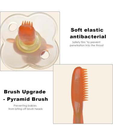 ONLYNERY Silicone Toothbrush for Toddlers | Baby Bundles & Bite Toys | Safe Oral Care for Kids 6+ - Buy Online on GoSupps.com
