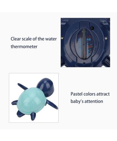 Floating Turtle Thermometer - High-Precision Bathing Water Temperature Gauge for Bathroom (Blue) | International Shipping Available - Buy Online on GoSupps.com