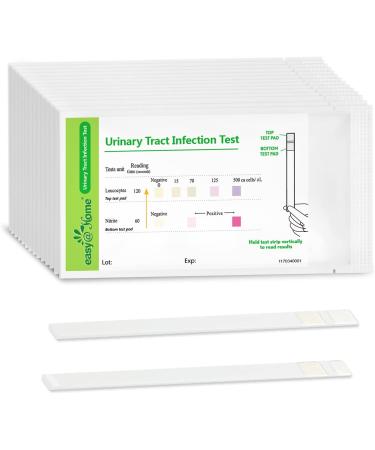 UTI Test Strips 40 Count - Easy Home Urinary Tract Infection Test for Men and Women - Detects Leukocytes and Nitrites - 2-in-1 Urinary Testing Kit - Exp 12-21-2023 - Buy Online on GoSupps.com
