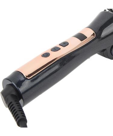 Curling Iron Brush Foldable Portable Hot Curler Brush Electric Hair Curler Heat Styling Brush with Anti Scald Comb Teeth for Hair Styling (UK Plug) - Buy Online on GoSupps.com