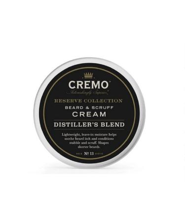 Cremo Reserve Collection Beard and Scruff Cream Distiller's Blend Reserve Blend 4 oz (113 g)