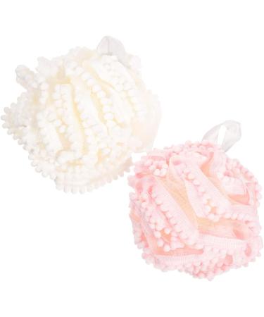 6 Pcs Bath Ball Set - Soft Flower Washing Ball & Travel Scrub - Perfect for Relaxation & Skin Care - Buy Online on GoSupps.com