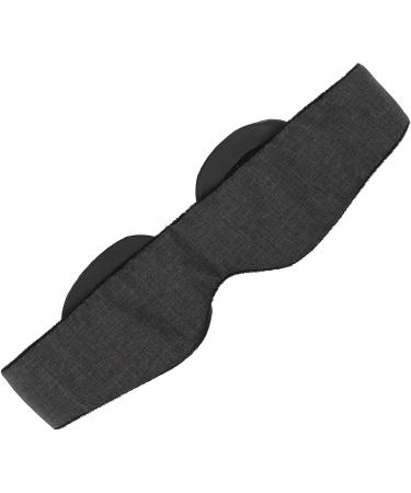 Memory Cotton 3D Contoured Cup Eye Patch for Headache Relief Light Blocking with Storage Bag Ideal for Meditation Yoga Travel - Buy Online on GoSupps.com