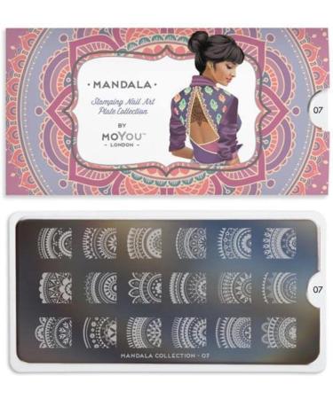 Mandala 07 - Intricately Designed Mandala Wall Art for a Zen Vibe - Buy Online on GoSupps.com