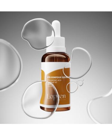 Caffeine Eye Serum for Dark Circles and Puffiness Under Eye Treatment with Hyaluronic Acid Peptides & Amino Acids Fragrance-Free Paraben-Free Lightweight Formula 1 Fl Oz Eye Contour Cafein Serum - Buy Online on GoSupps.com