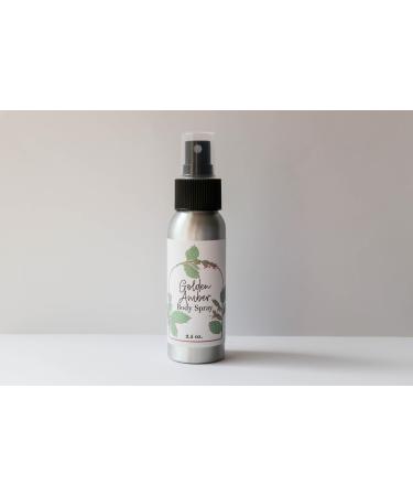 Golden Amber Perfume Body Spray 2.5 Ounces