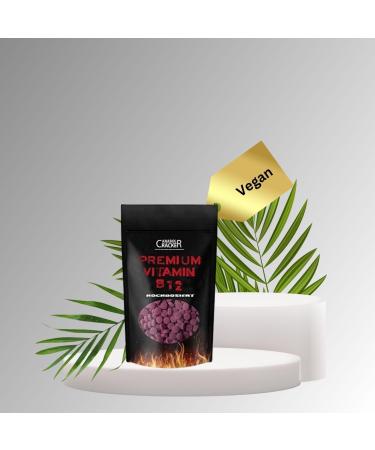 Anabol Cracker Vitamin B12-600 Tablets - 500 mcg of methylcobalamin per day - High dose and vegan