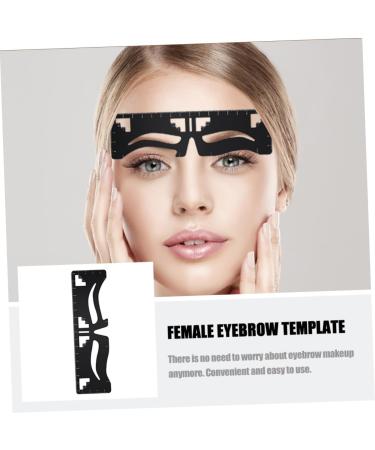 Amosfun Eyebrow Design Eyebrow Card Makeup Kits Guide Measuring Tool Reusable Eyebrow Stencil Supplies - Buy Online on GoSupps.com