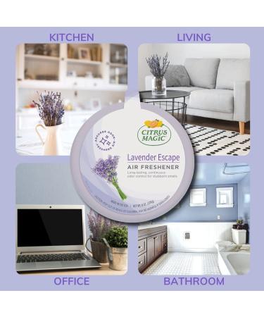 Citrus Magic Odor Absorbing Solid Air Freshener - Lavender Escape, 8-Ounce (Pack of 3) - Buy Online on GoSupps.com
