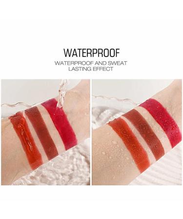 5pcs Lip Gloss Set | Long Lasting Lipstick | Low Dip Cup Blushes | Natural Lip Plumper - Pink - Buy Online on GoSupps.com