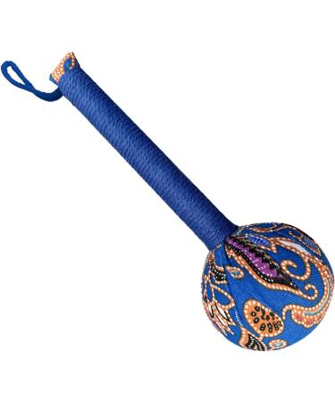 Massage Hammer Tool | Back & Body Pain Relief | Manual Wormwood Hand Massager - 26cm Blue - Buy Online on GoSupps.com