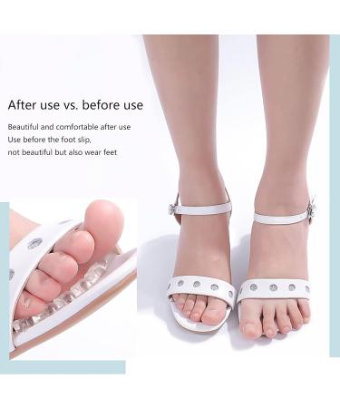 Invisible Anti-Slip Heel Cushion Pads & Forefoot Strips - Adjustable Non-Slip Stickers for Women s High Heels (2 Pairs) - International Shipping Available - Buy Online on GoSupps.com