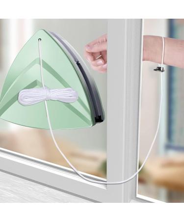 Window Cleaner Wipers Double-Sided Window Cleaner Glass Cleaning Brush Glass Wiper Household Cleaning Tools with Anti-Falling Rope for High-Rise Double Glazed Windows - Buy Online on GoSupps.com