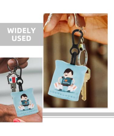 Healvian 6pcs Glasses Cleaning Cloth Keychain | Portable Screen Lens Cleaner Wipes for Eyeglasses Camera Lenses & Cell Phones Perfect Travel Accessory - Buy Online on GoSupps.com