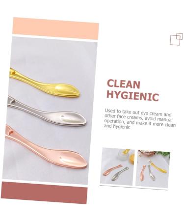 Beavorty 2 Sets Facial Spoons Eye Makeup Applicator Cosmetics Supplies Smooth Facial Spoons 4Pcs*2 - Buy Online on GoSupps.com