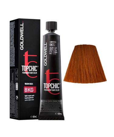 Goldwell Topchic hair colour copper gold-light 8KG 1 pack (1 x 60 ml) copper gold-light 60 ml (1 pack)
