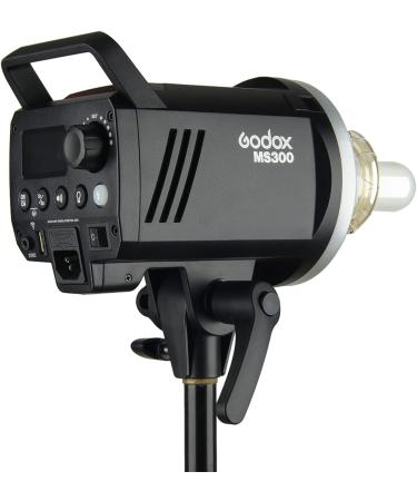 Godox MS300 Studio Strobe 300Ws Monolight with 2.4G Wireless System and 150W Modeling Lamp - Buy Online on GoSupps.com