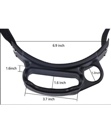 RILEYSON Fly Rod Holder 3rd Hand Belt Fishing Wading Belt with 25pcs Soft Lures Black - Buy Online on GoSupps.com