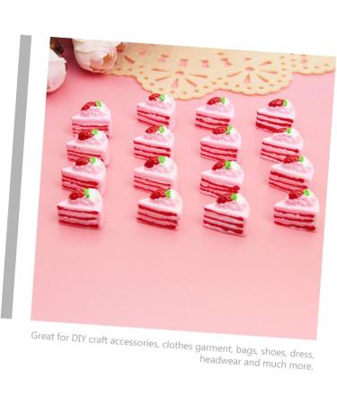 32 Pcs Simulation Cake Bare Stone Child Cell Phone 1.6x1.3cmx5pcs Assorted Colorx5pcs - Buy Online on GoSupps.com