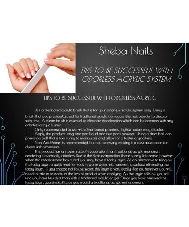 SHEBA NAILS Odorless Acrylic Nail Kit for Students - State Board Approved | Best Quality International Shipping - Buy Online on GoSupps.com