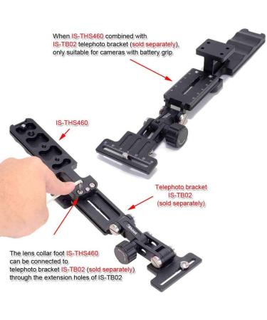 iShoot Tripod Mount Ring Base Stand Lens Collar for Sony FE 600 f/4 GM OSS & FE 400 f/2.8 GM OSS - Arca Swiss Fit Dovetail - Buy Online on GoSupps.com