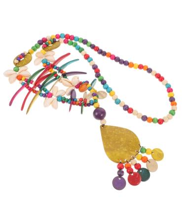 Yardenfun Necklaces Necklace for Women Coconuts Shell Necklace Long Necklace Girl Chunky Necklace Miss