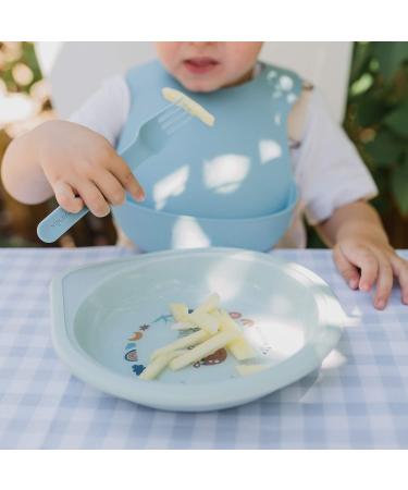 Suavinex Cutlery Set with Box +12m - Forest Green | International Shipping Available - Buy Online on GoSupps.com