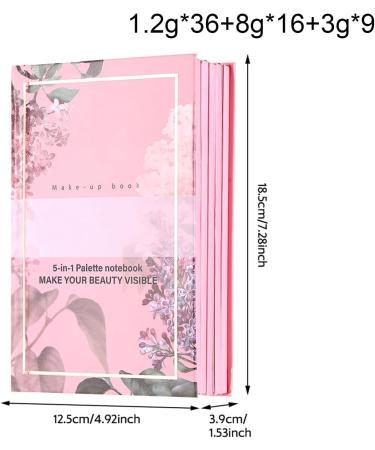 Palettes De Maquillage Blush en 6 Couleurs Palette Fards Paupi res Paillet s 24 Couleurs Style Livre | Pour Le Maquillage Les Rendez-Vous Le Voyage La F te Beaut Le Quotidien Et La - Buy Online on GoSupps.com