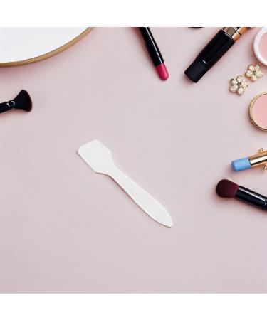  BIUDECO 50 Transparent Cosmetic Spatulas for Makeup Plastic Facial Mask Spoon with Comfortable Grip for DIY Creams Lotions Beauty Products - Buy Online on GoSupps.com