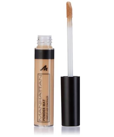 Manhattan Powder Mat camouflage concealer 300 medium matt cr me concealer with applicator against dark circles and blemishes 1 x 7ml 300 medium concealer
