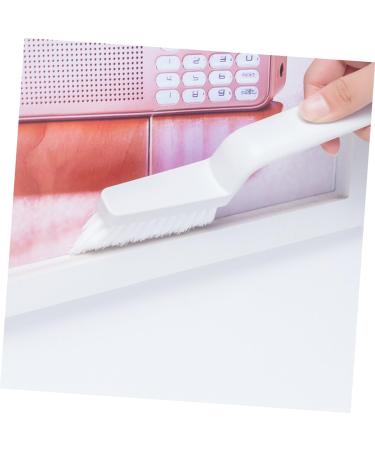 Solustrative Window & Bath Cleaning Brush - Versatile Gap & Floor Cleaner | Eco-Friendly Earth Color & White Tile Line - Buy Online on GoSupps.com