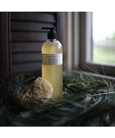 Farmaesthetics Gentle Mint Organic Body Wash 16 oz - Natural Cleansing & Refreshing Skincare | International Shipping Available - Buy Online on GoSupps.com