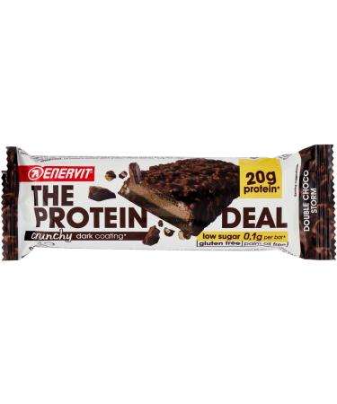Enervit BARRETTA PROTEIN DEAL 55G DARK CHOCOLATE - Buy Online on GoSupps.com