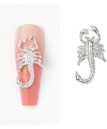 FEIlei Embossed Nail Charms 3D Scorpion Nail Art Accessories for DIY Nail Art Design Nail Art Decoration Jewelry Making - Buy Online on GoSupps.com