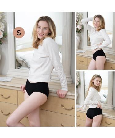 Noblood Period Underwear - Eco-Friendly Washable Cotton Menstruation Briefs - Absorbs 2-3 Tampons - Sizes XXS to 4XL - Buy Online on GoSupps.com