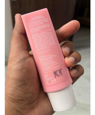 Watermelon Hyaluronic Cooling Sunscreen SPF 50 PA+++ | Moisturized Skin UV & Blue Light Protection No White Cast Lightweight Formula - Buy Online on GoSupps.com