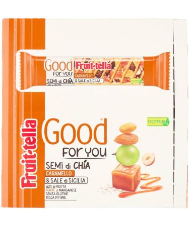  Fruittella 16 Fruit Good For You Chia Seeds Caramel and Sicilian Salt 36 g - Buy Online on GoSupps.com