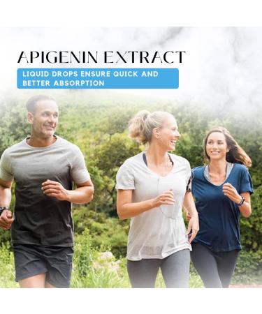 Absonutrix Apigenin 75 mg per Serving 4 Fl Oz Bottle 200 Potent Servings Made in USA Quick Absorption Quality Potent Ingredients Non-GMO GMP Certified Facility Cruelty-Free Products - Buy Online on GoSupps.com
