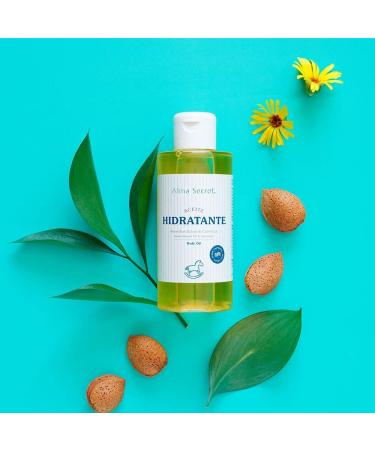 Bliss Nature SL Alma Secret Body Oil with sweet almonds and marigolds 150 ml - Buy Online on GoSupps.com
