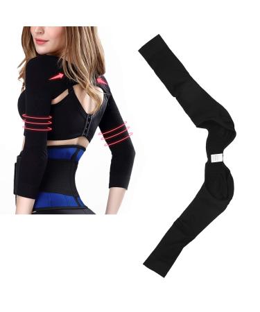 Arm Compression Garments | Upper Arm Shaper & Slimmer Sleeves | Humpback Posture Corrector Shapewear (L) - International Shipping Available - Buy Online on GoSupps.com