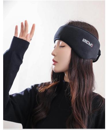 Blackout Eye Mask with Earplugs - Sleep Mask for Men and Women with Noise Reduction - Includes Travel Pouch - Buy Online on GoSupps.com