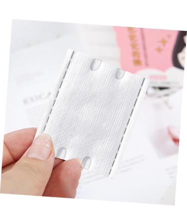 POPETPOP 2 1 Facial Cotton Pads Cotton Pads for Face Round Cotton Pads Disposable Makeup Pads Disposable Hand Wipes Facial Cleansing Towelettes Beauty Accessories Makeup Cotton Facial Puff 5.8X5.3CM White - Buy Online on GoSupps.com