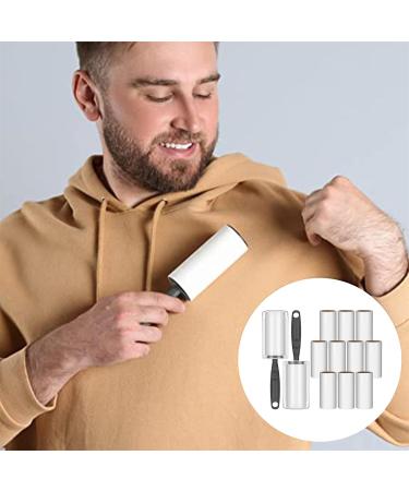 Fantesi Extra Sticky Lint Roller Set - 12 Pieces 60 Sheets Each Removes Pet Hair - Includes 2 Rollers & 2 Dust Protection Cases - Buy Online on GoSupps.com