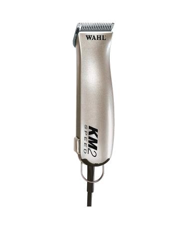 Wahl Professional Animal KM2 Deluxe 2-Speed Pet, Dog, and Horse Clipper Kit (#9757-1001), Champagne