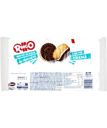  Italian Gourmet E.R. Pavesi Ringo Vanilla Cookies 330g + Italian Gourmet Pulp 400g (Pack of 12) - Buy Online on GoSupps.com