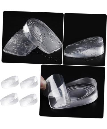 FOMIYES Heightening Insoles for Men - Invisible Heel Cushion Inserts Gel Damping Shoe Pads 2 Pairs of Height Boosting Insoles - Buy Online on GoSupps.com