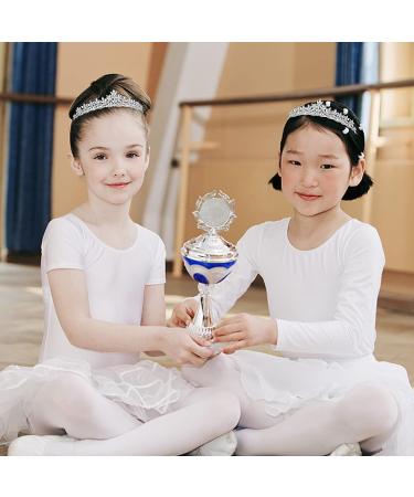 Semato Rhinestone Crown Tiara - Princess Crystal Silver Headpiece for Women/Girls | Perfect for Birthday, Prom, Wedding, Christmas, Valentine's Day - Buy Online on GoSupps.com