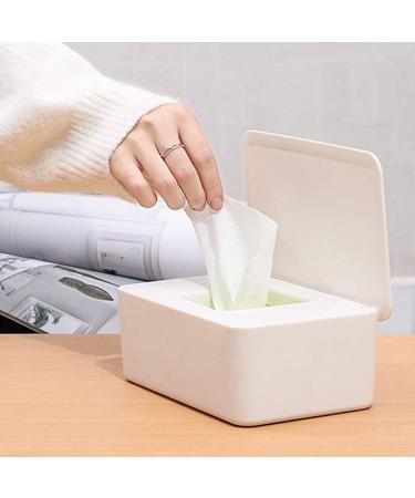 Buy Plastic Wet Wiping Box - Optimal Storage Solution for Wet Wipes Napkins & Baby Towels - International Shipping Available - Buy Online on GoSupps.com