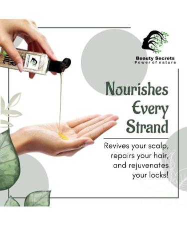  QURA QURA Advance Jadibuti Ayurvedic Oil for Hair Loss Control Hair Growth and a Healthy Scalp with 15 Natural Herbs and Oils such as Amla Bhringraj Kalonji and Black Sesame Seeds for Men and Women 200 ml - Buy Online on GoSupps.com