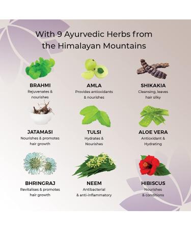Ayumi Herbal Henna with 9 Himalayan Herbs - Conditioning Treatment (2 x 150g) | International Shipping Available - Buy Online on GoSupps.com